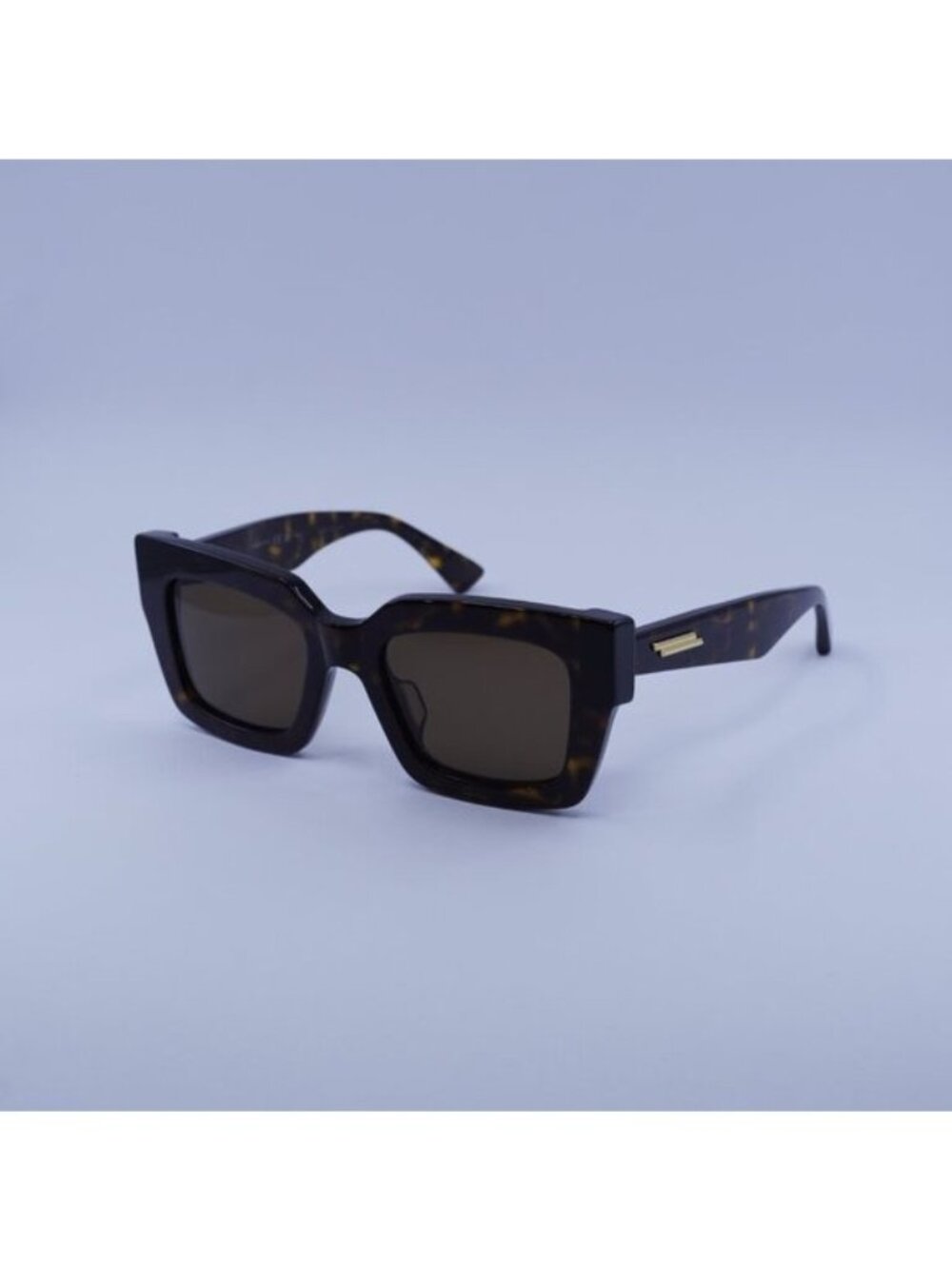 Bottega Veneta BV1212S 002 Sunglasses Havana Square Frame, Brown Lenses - Picture 5 of 10